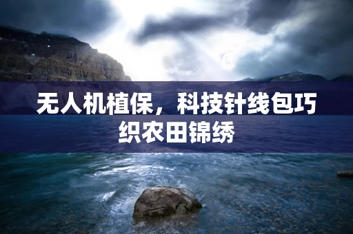 无人机植保，科技针线包巧织农田锦绣