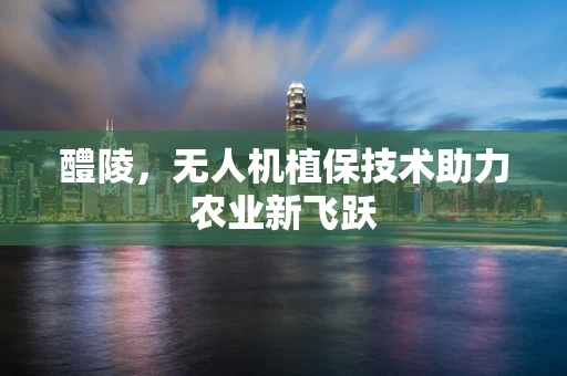 醴陵，无人机植保技术助力农业新飞跃