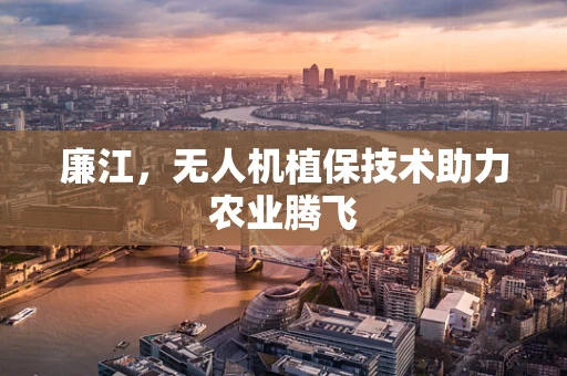 廉江，无人机植保技术助力农业腾飞