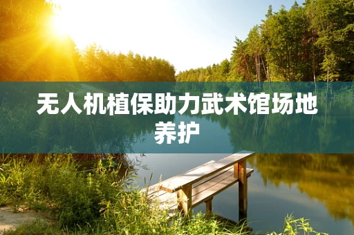 无人机植保助力武术馆场地养护