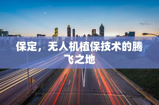 保定，无人机植保技术的腾飞之地