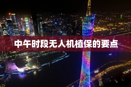 中午时段无人机植保的要点