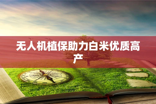 无人机植保助力白米优质高产