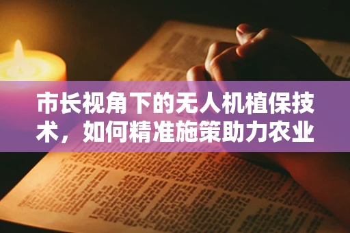 市长视角下的无人机植保技术，如何精准施策助力农业绿色发展？