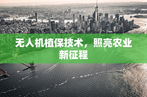 无人机植保技术，照亮农业新征程
