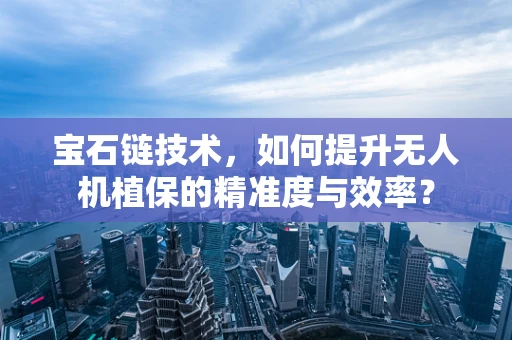 宝石链技术，如何提升无人机植保的精准度与效率？