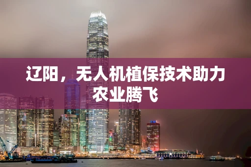 辽阳，无人机植保技术助力农业腾飞