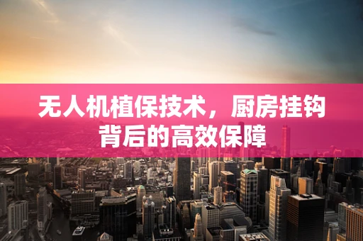 无人机植保技术，厨房挂钩背后的高效保障