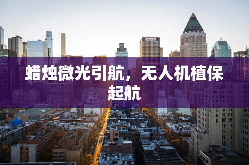 蜡烛微光引航，无人机植保起航