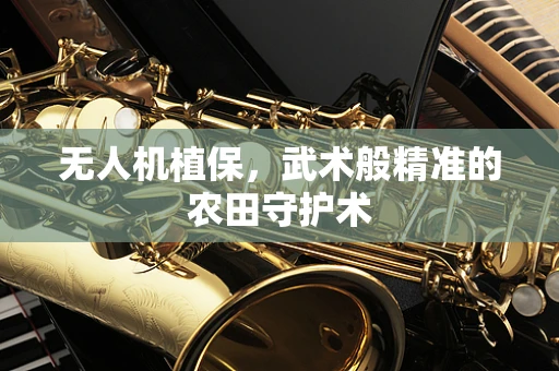 无人机植保，武术般精准的农田守护术