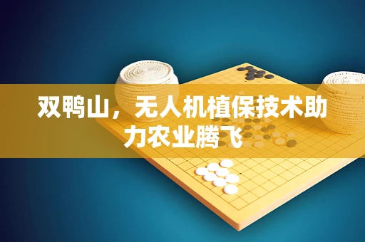 双鸭山，无人机植保技术助力农业腾飞