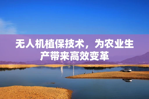 无人机植保技术，为农业生产带来高效变革
