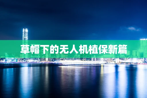 草帽下的无人机植保新篇