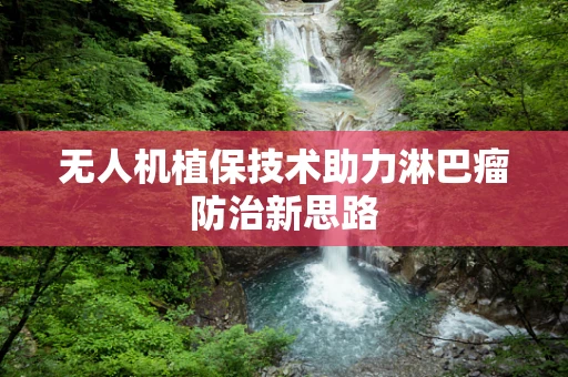 无人机植保技术助力淋巴瘤防治新思路