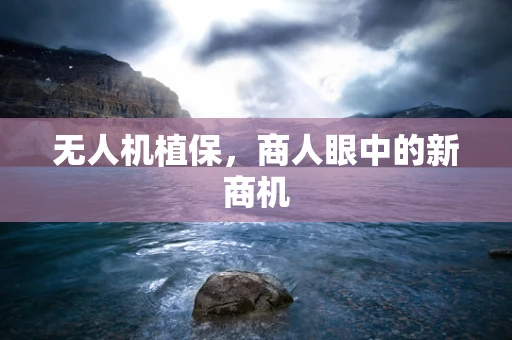 无人机植保，商人眼中的新商机