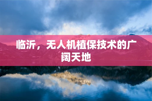 临沂，无人机植保技术的广阔天地
