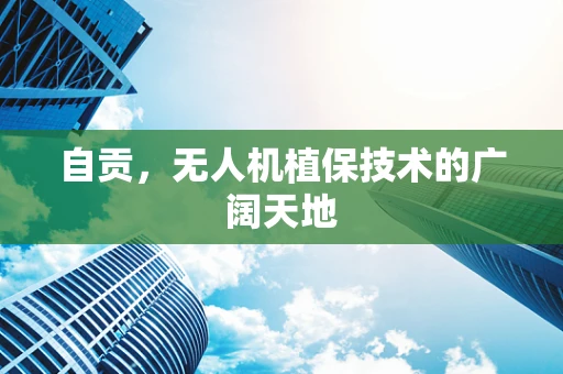 自贡，无人机植保技术的广阔天地