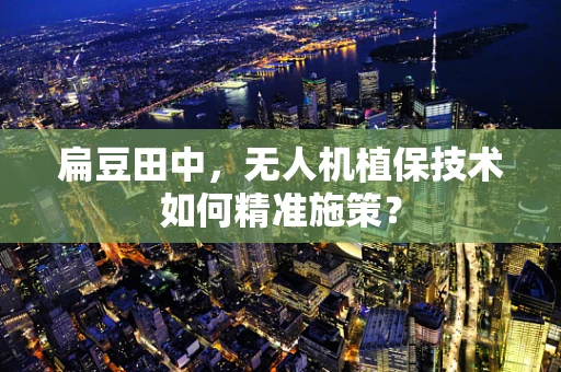 扁豆田中，无人机植保技术如何精准施策？