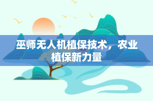 巫师无人机植保技术，农业植保新力量