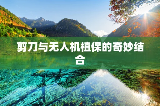 剪刀与无人机植保的奇妙结合
