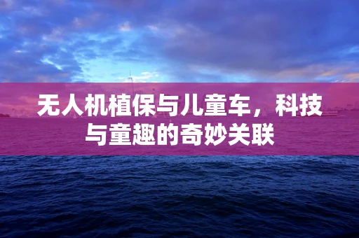 无人机植保与儿童车，科技与童趣的奇妙关联