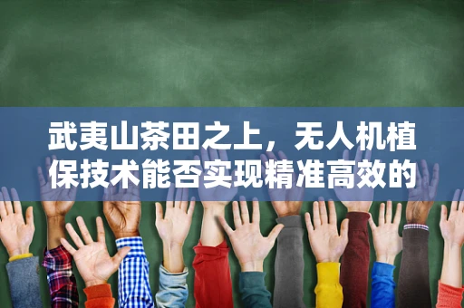 武夷山茶田之上，无人机植保技术能否实现精准高效的绿色防控？