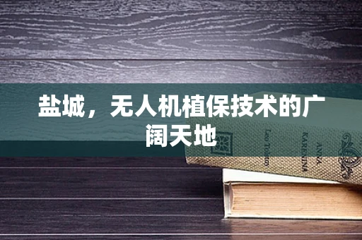 盐城，无人机植保技术的广阔天地