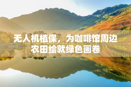 无人机植保，为咖啡馆周边农田绘就绿色画卷