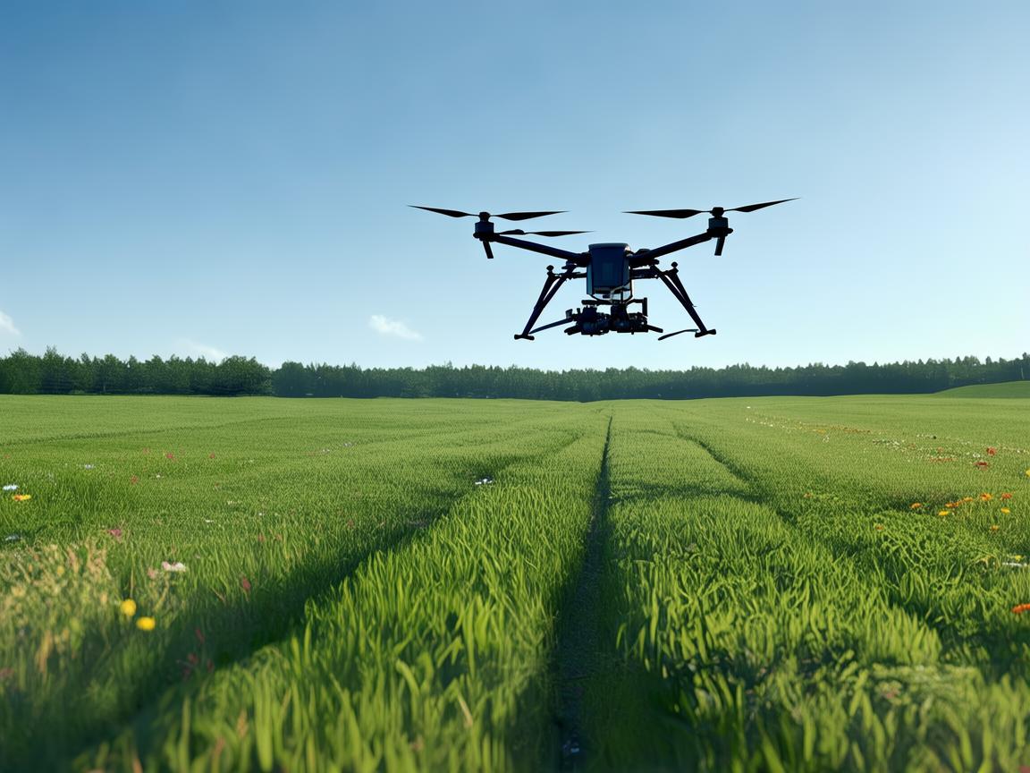无人机植保,为游客打造别样田园景