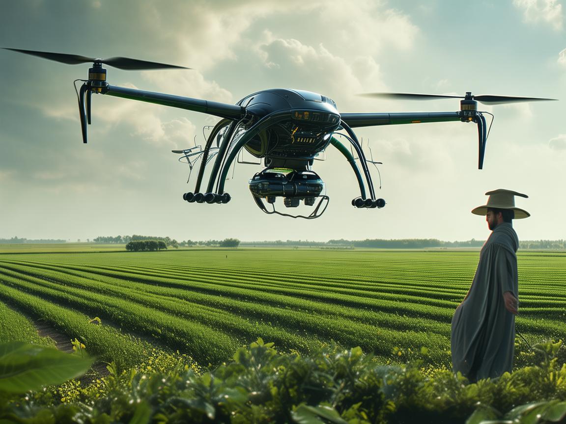 无人机植保技术,占星家引领农业新变革