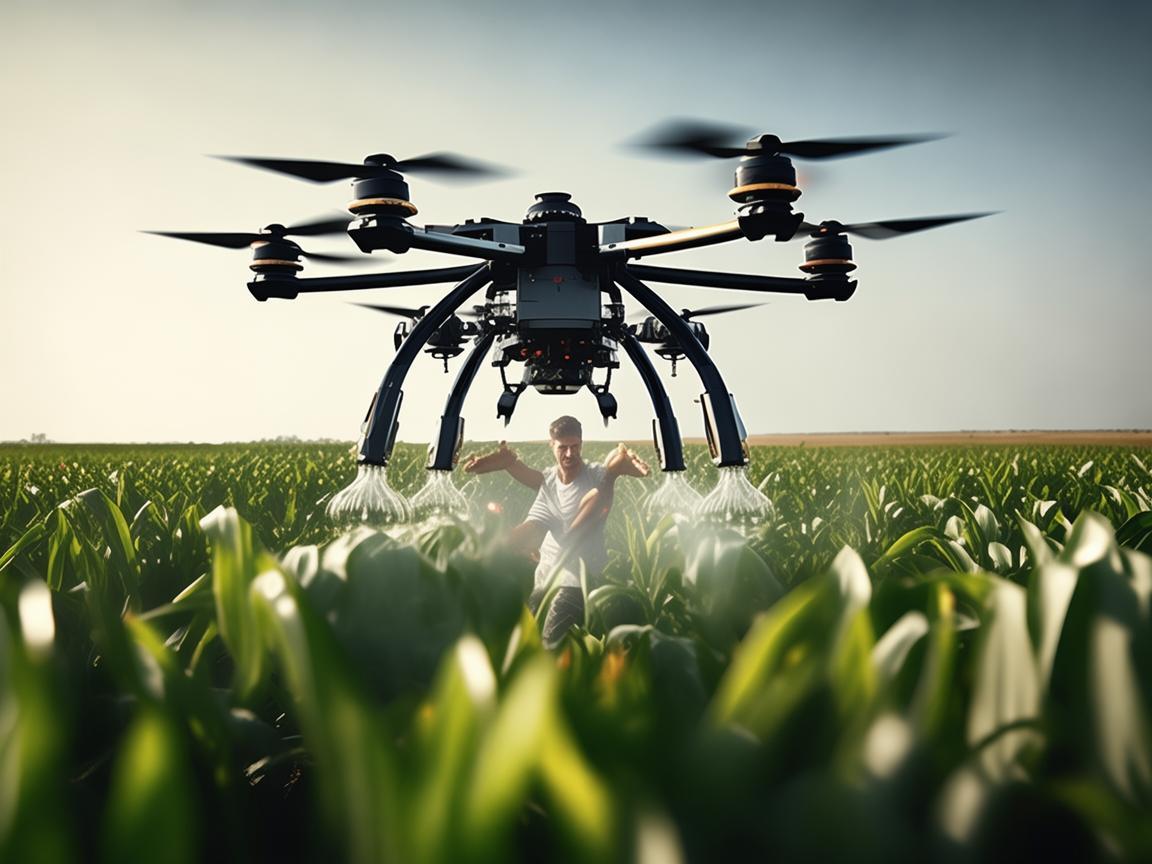 无人机植保,无袖T恤下的科技力量