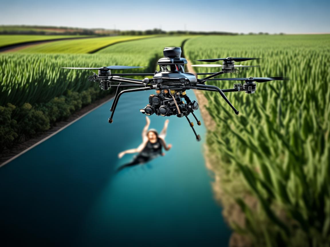 无人机植保，跳水背后的精准守护