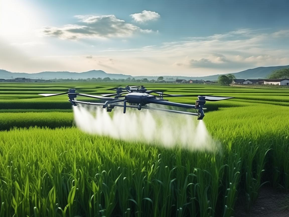 邓州，无人机植保技术助力农业腾飞