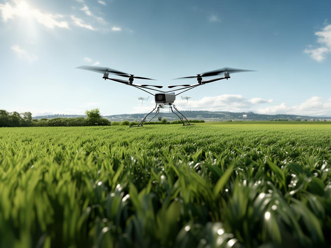 无人机植保，为农田披上智能桌布