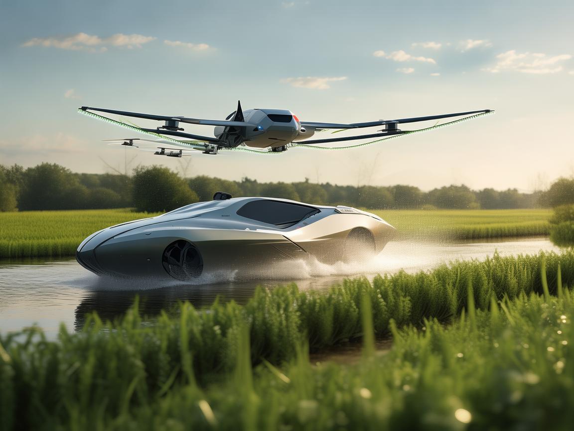 水陆两用摩托车与无人机植保技术的融合创新