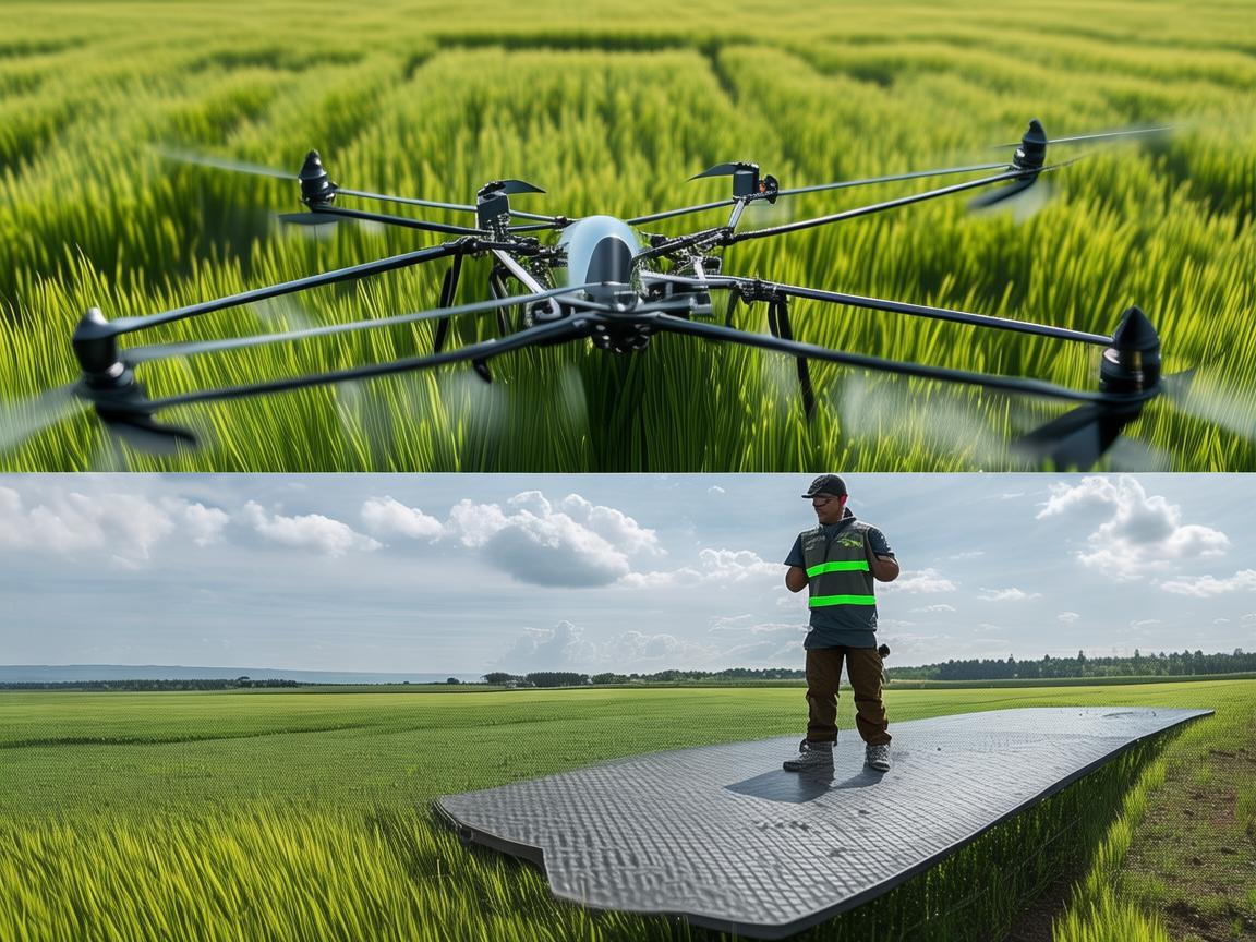 无人机植保技术，防滑垫的关键作用