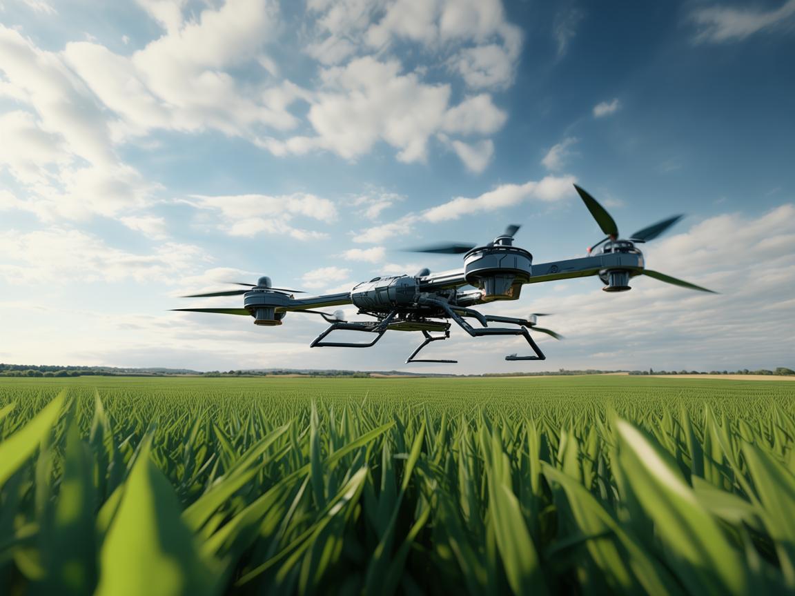 无人机植保技术，连接太空工程与农业的桥梁