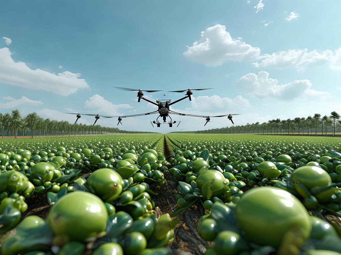 无人机植保技术助力桂圆种植