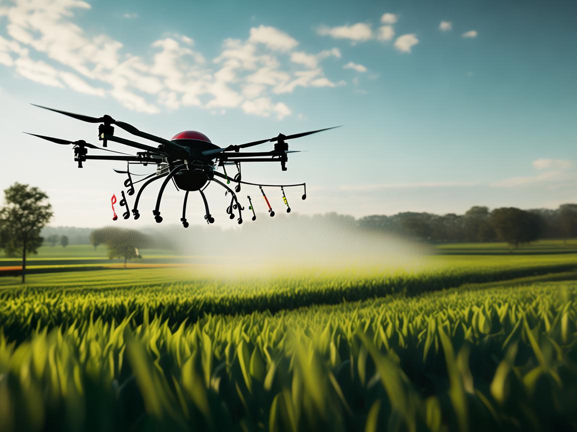 奏响农田乐章的无人机植保音乐家