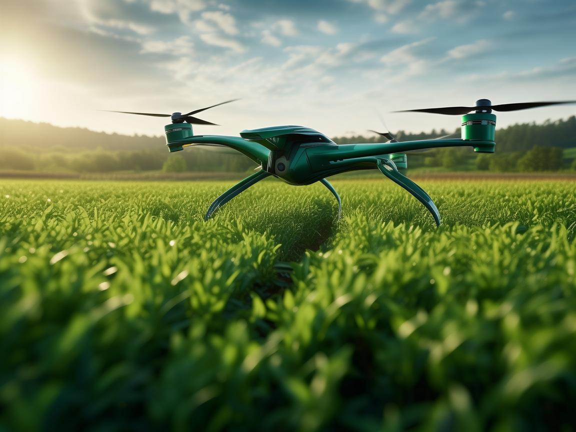 翡翠植保，无人机技术的绿色新章