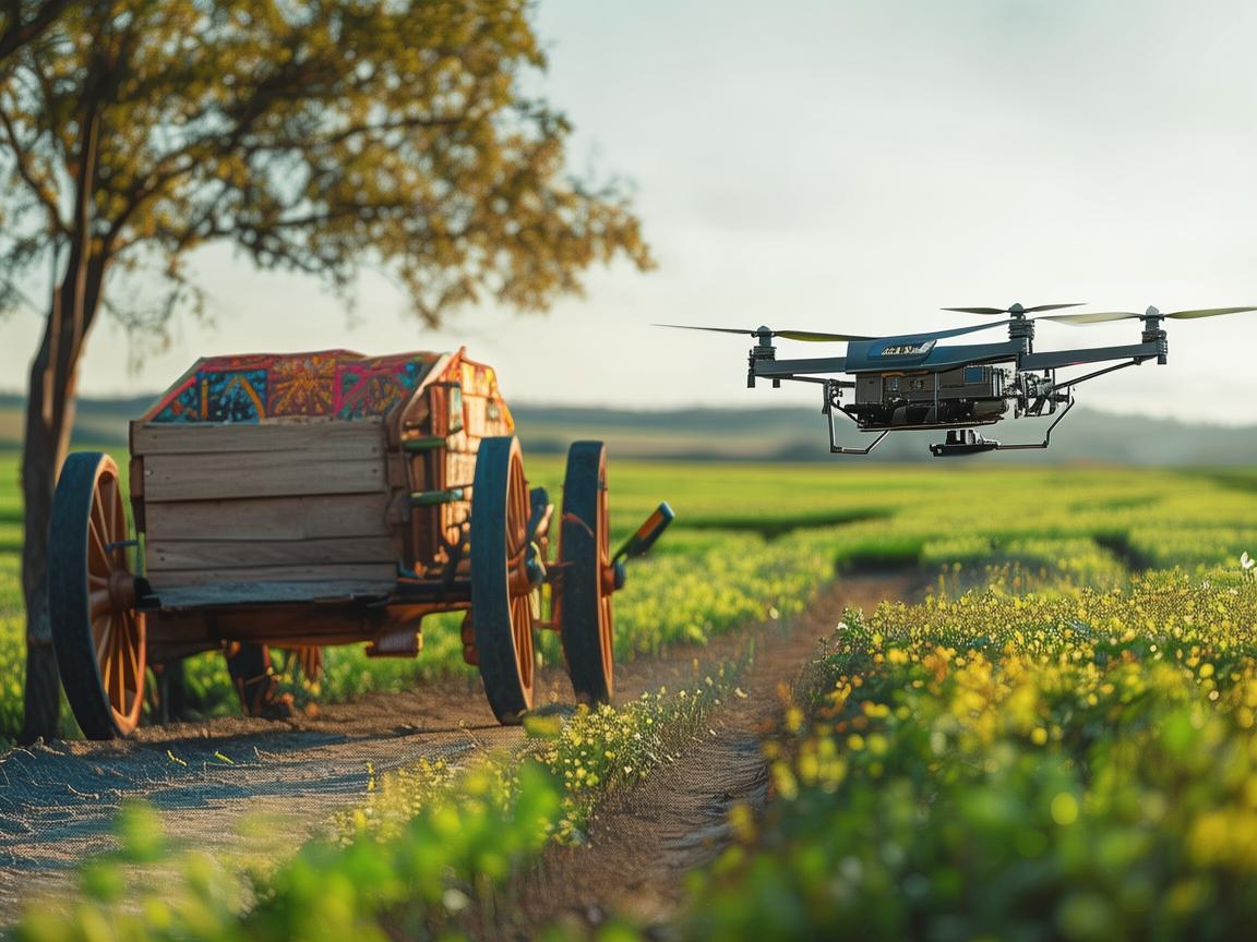 从牛车到无人机植保，农业植保技术的飞跃