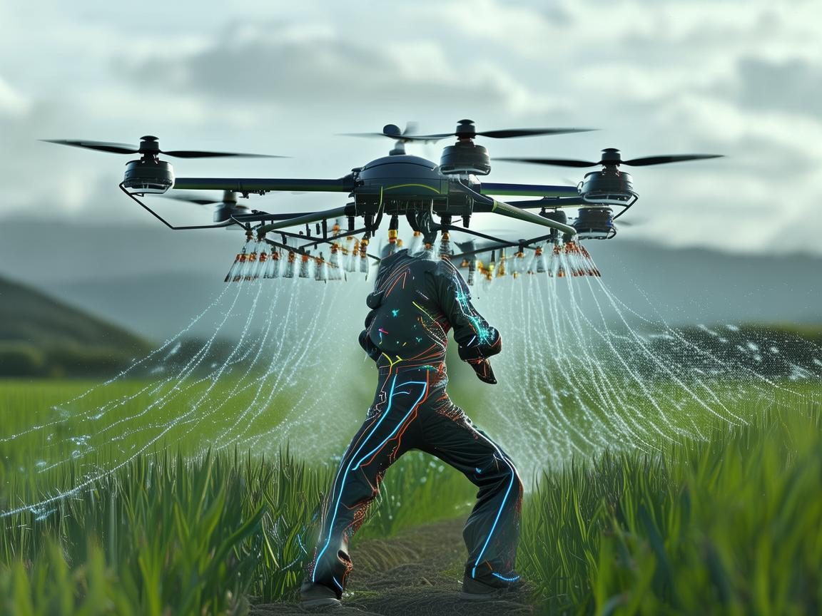 无人机植保,科技与表演服的奇妙融合