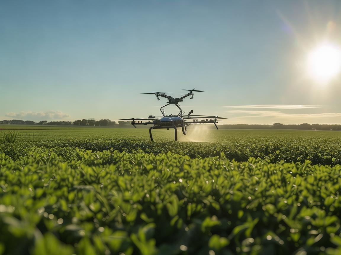 明光之下，无人机植保显威力