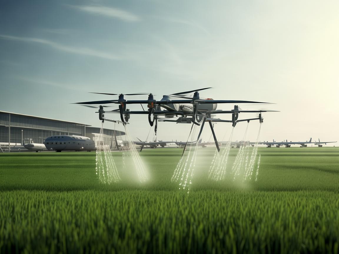 无人机植保技术，飞机停放区的重要保障