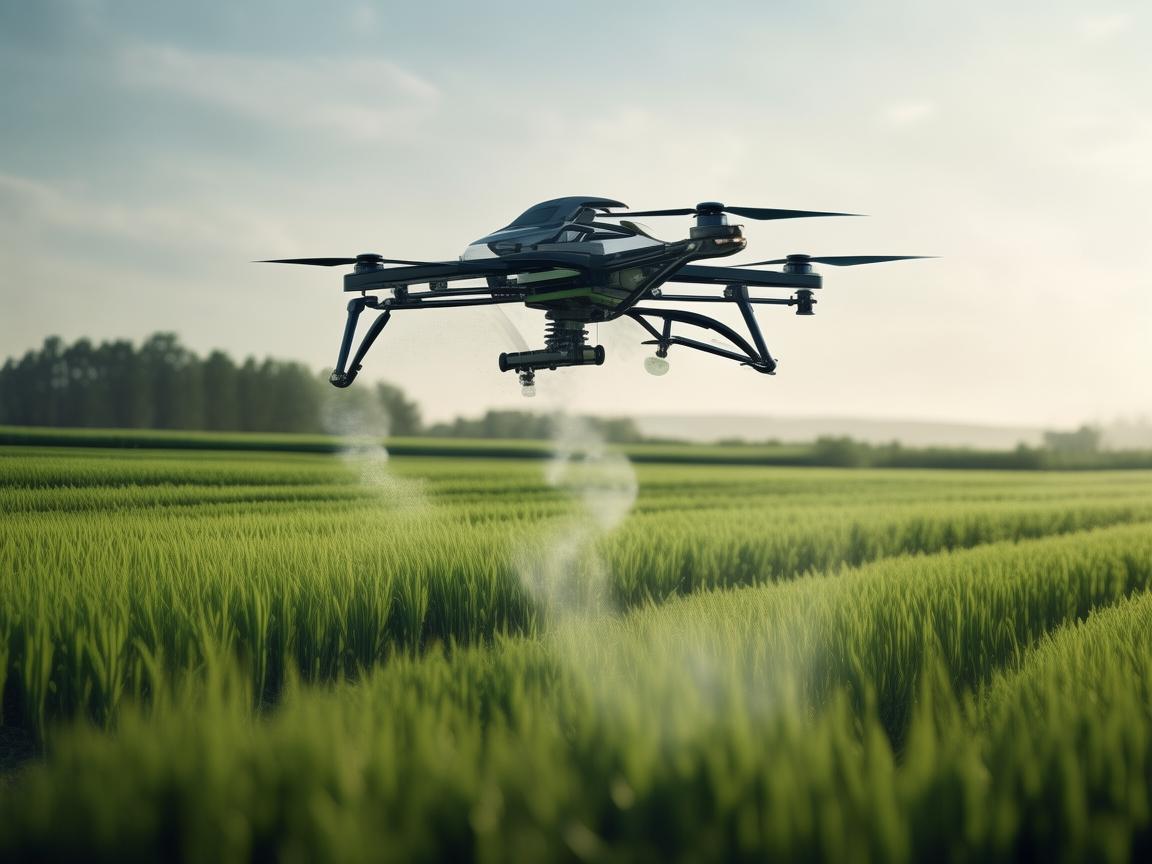 无人机植保技术,储物架助力精准施药