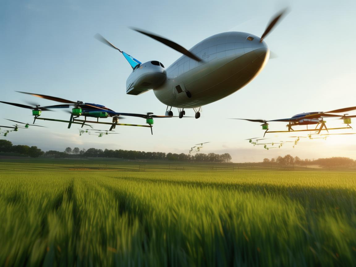 飞艇助力,无人机植保新突破