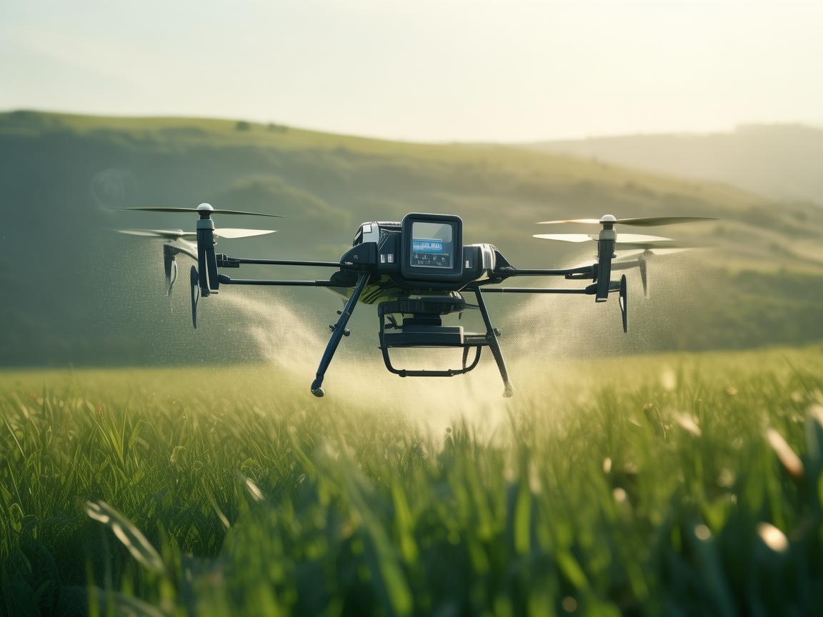 无人机植保技术助力草原生态保护