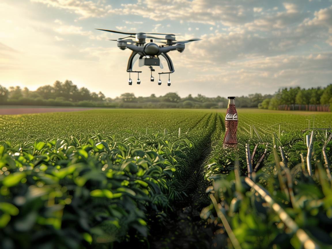无人机植保，可乐助力农田守护