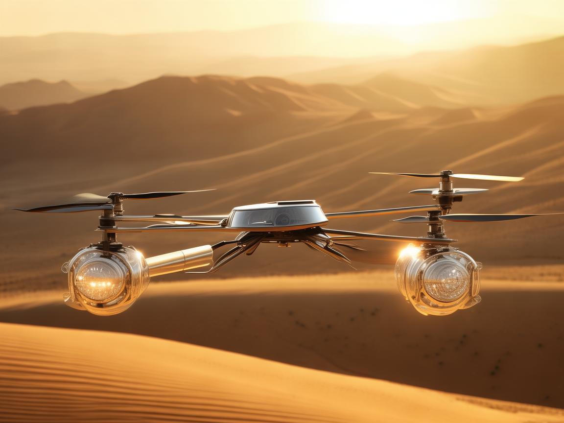 沙漠中的无人机植保新希望