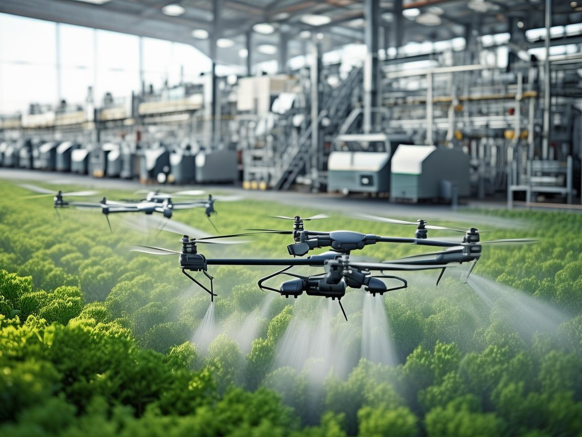 无人机植保技术，工厂生产线的革新力量